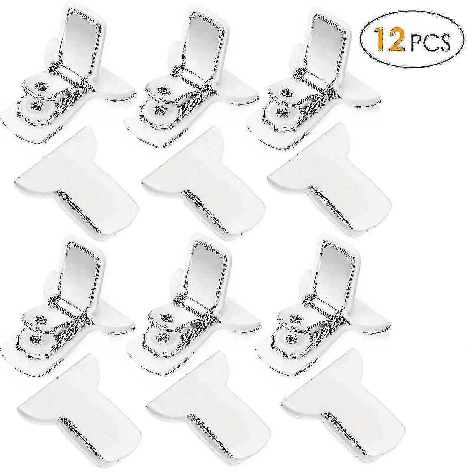 12-Piece Padded Comforter Clip Set for Secure Bedding - Non-Slip Holders for Duvet & Blanket