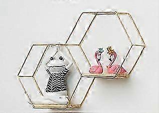 Hexagonal Shelf Wall Wall Shelves for Bedroom