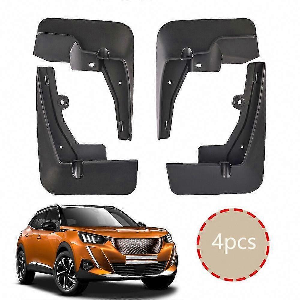 Peugeot 2008 2019-2023 Front & Rear Splash Guard Mud Flaps Set of 4