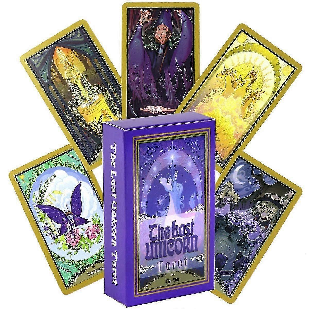 Unicorn Tarot Deck - 78 Cards for Beginners & Intuitive Readings