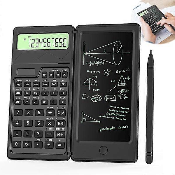 Calculator with Writing Pad - 10-Digit Calculator Scientific Professional Calculators, School Desk Calculator