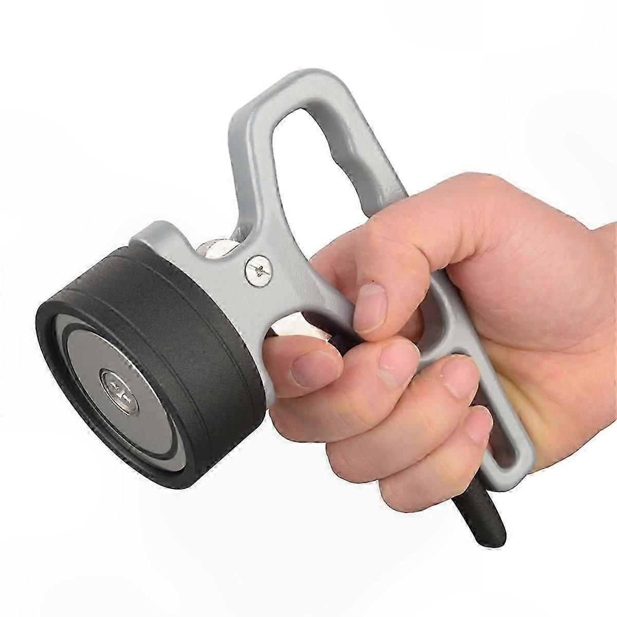 Magnetic Handle for Lifting Heavy Metal Items by Hand