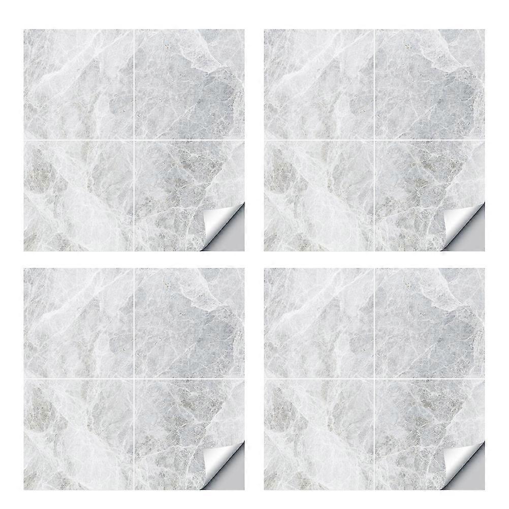Peel And Stick Wallpaper 4 Sheets Wall Decor Bedroom Grey Self Adhesive Renovate