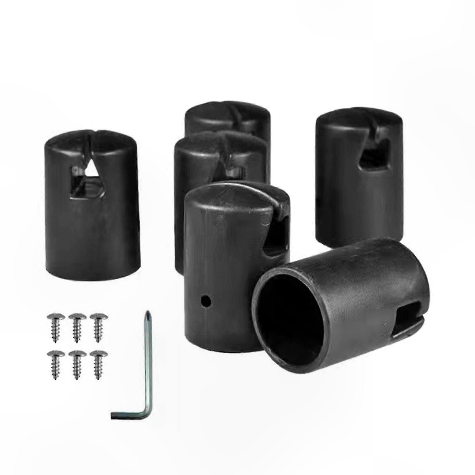 Trampoline Enclosure Pole Caps - Set of 1, Durable Safety Caps with Smooth Edges and Screws for Enhanced Stability