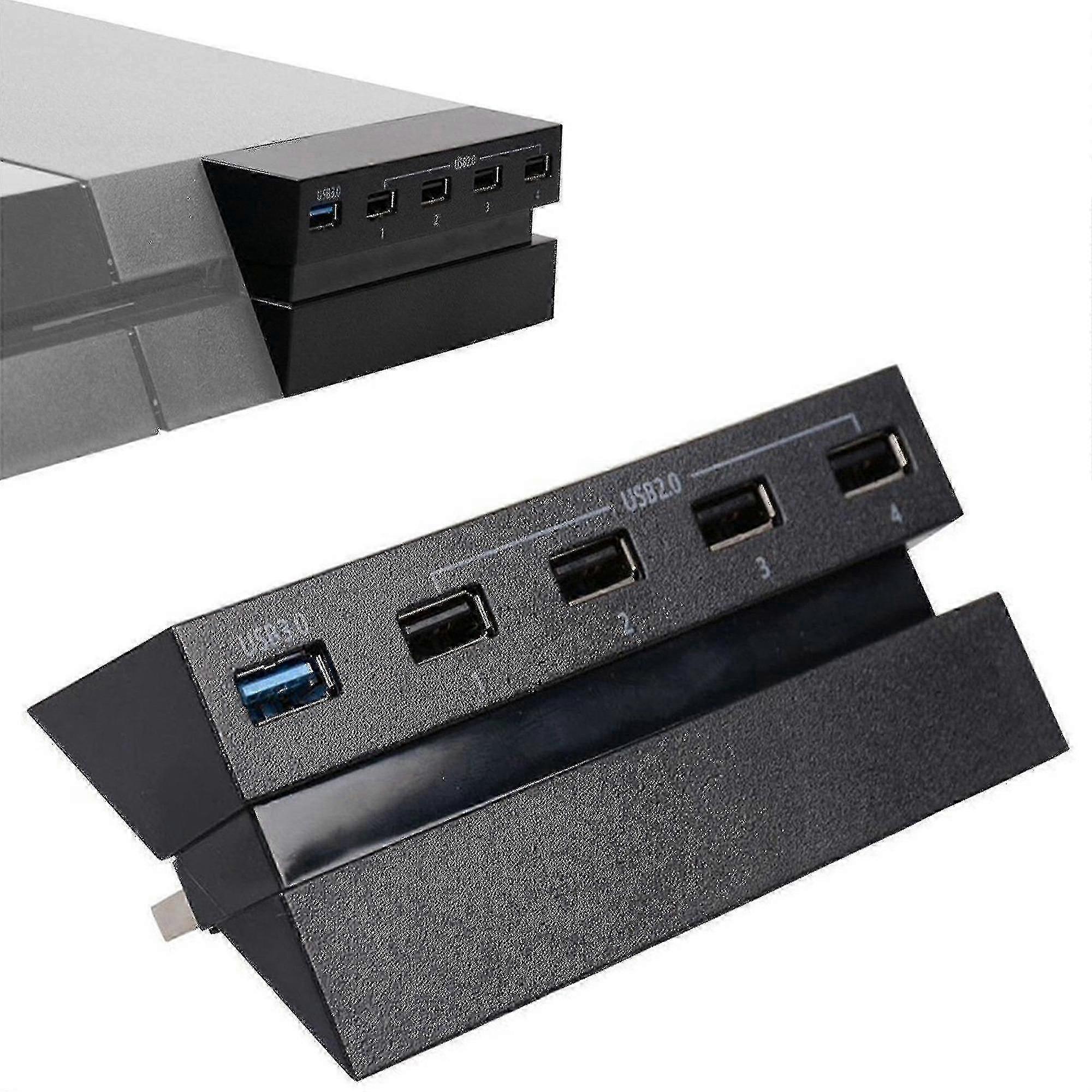 5 Poorten: Usb Hub Voor Ps4 Hoge Snelheid Oplader Controller Splitter Uitbreidingsadapter H TAO SZRH A-S