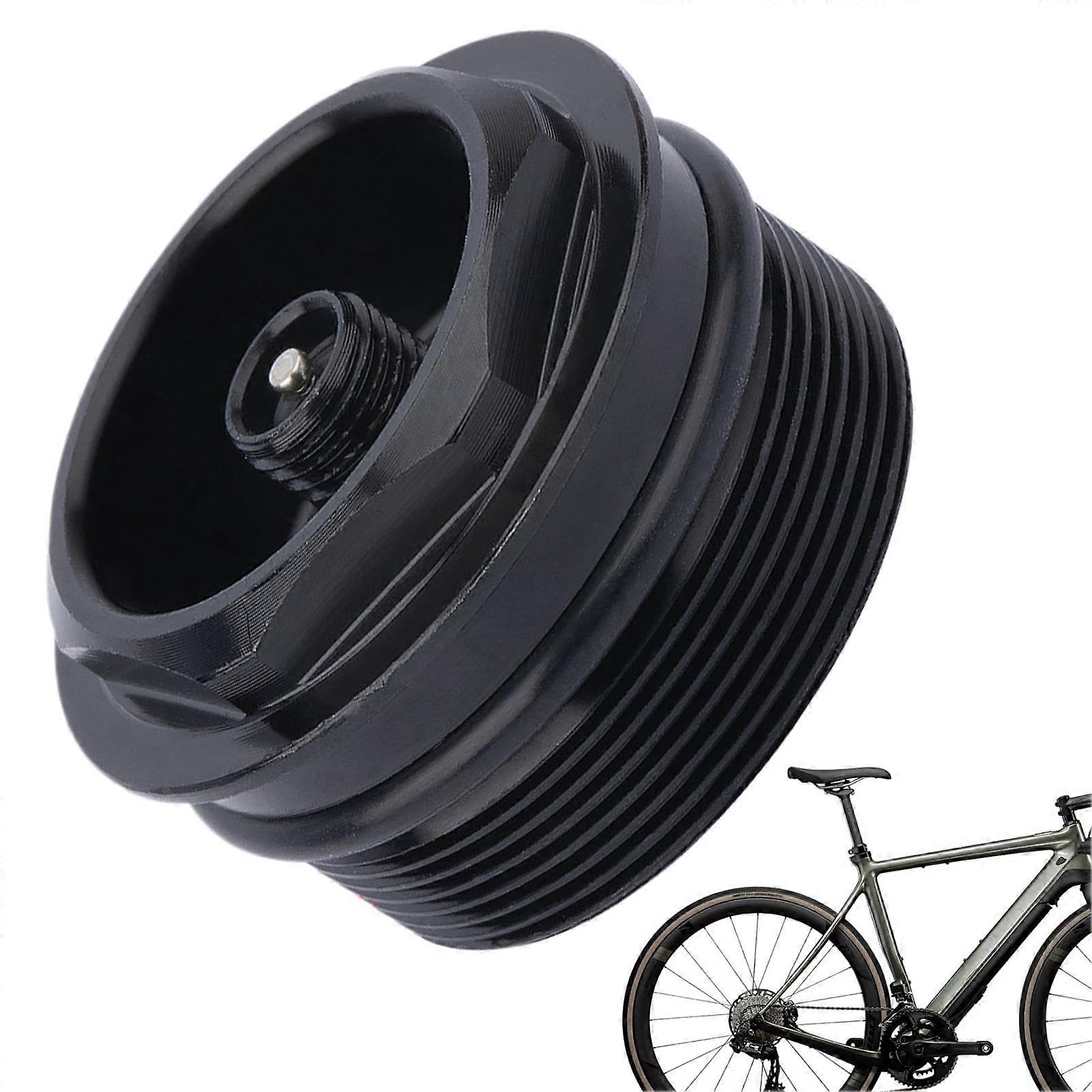 Bikes Fork Nut Front Fork Air Valve Cover  Strength Bicycle Accessory For Mountain And Road Bikes