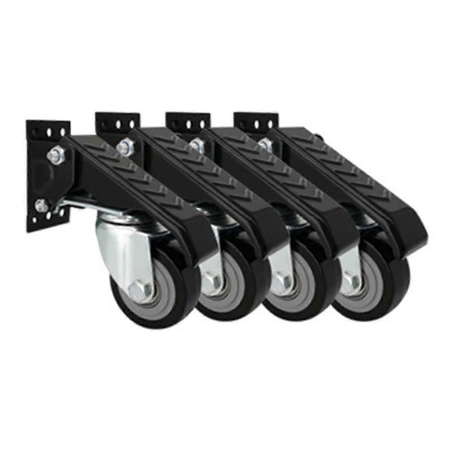 Workbench Caster Kit Heavy Duty Retractable Casters