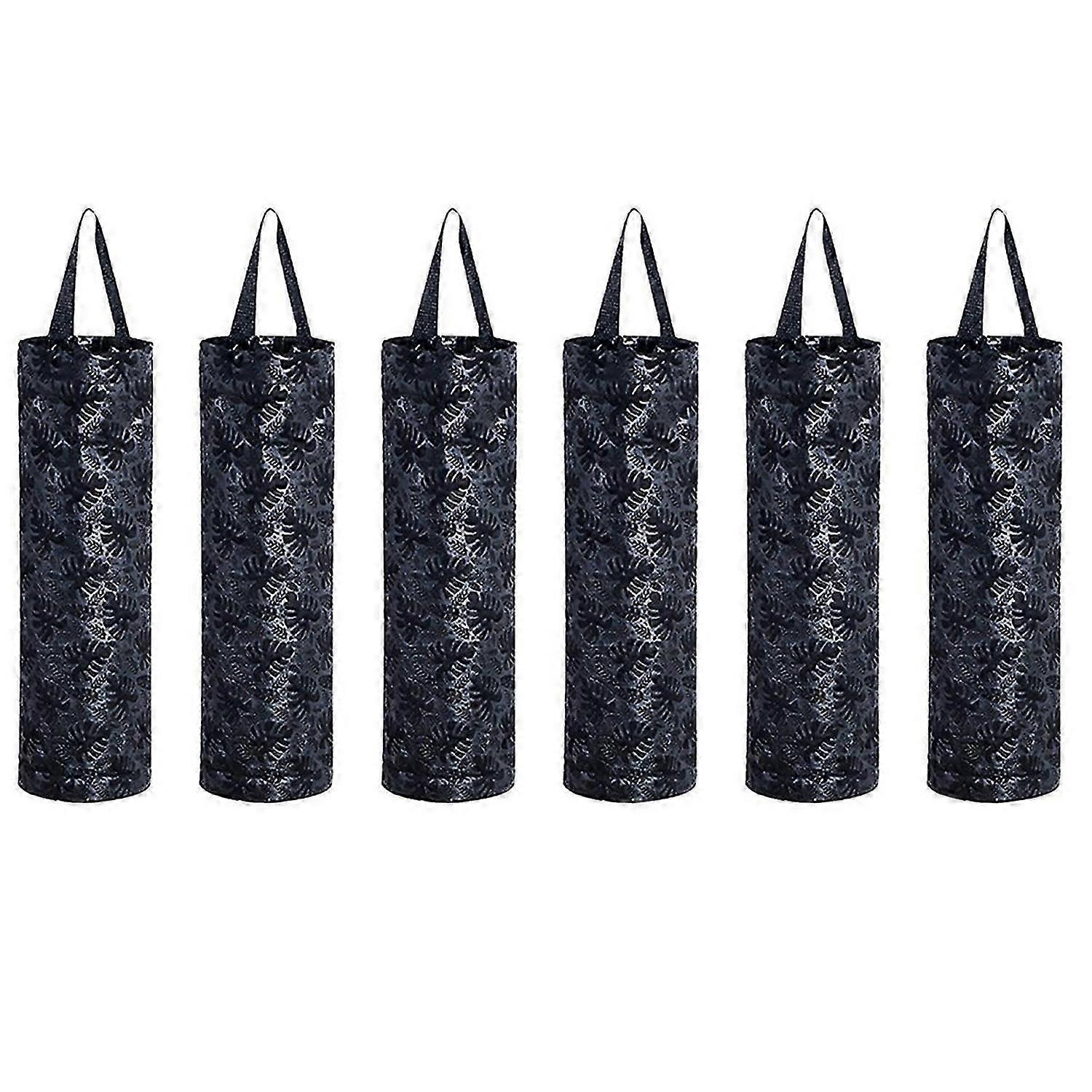Plastic Bag Storage Rack, Kitchen Grocery Garbage Bag black