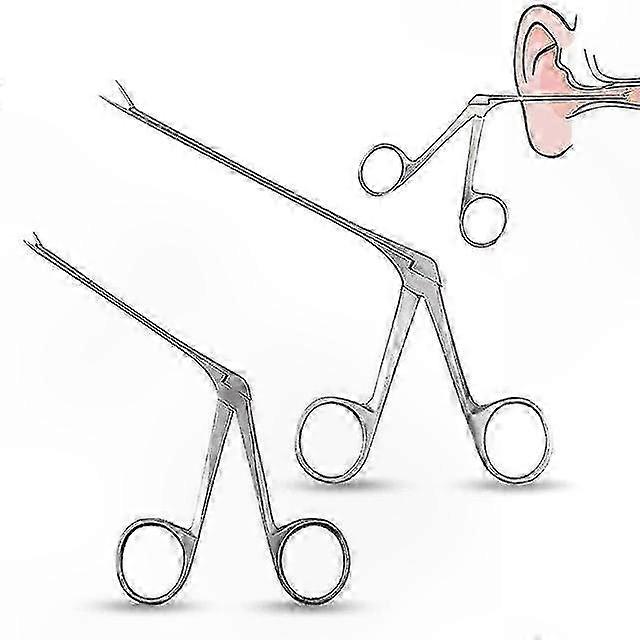 Micro Alligator Ear Wax Remover Pliers with Fine Tip for Safe Cleaning