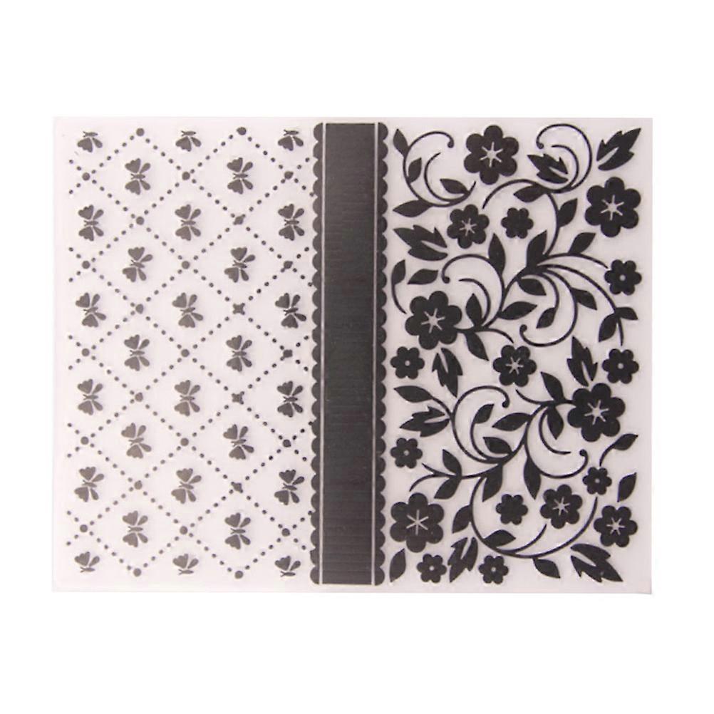 Embossing Templates DIY Plastic Bump Embossing Template Stencil for