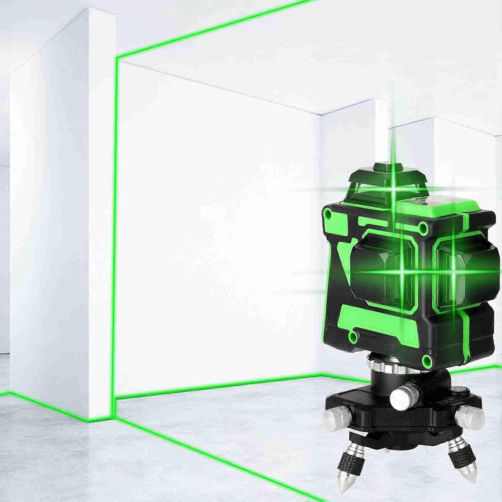 Multifunctional 16 Lines Laser Level Tool Vertical Horizontal - 7