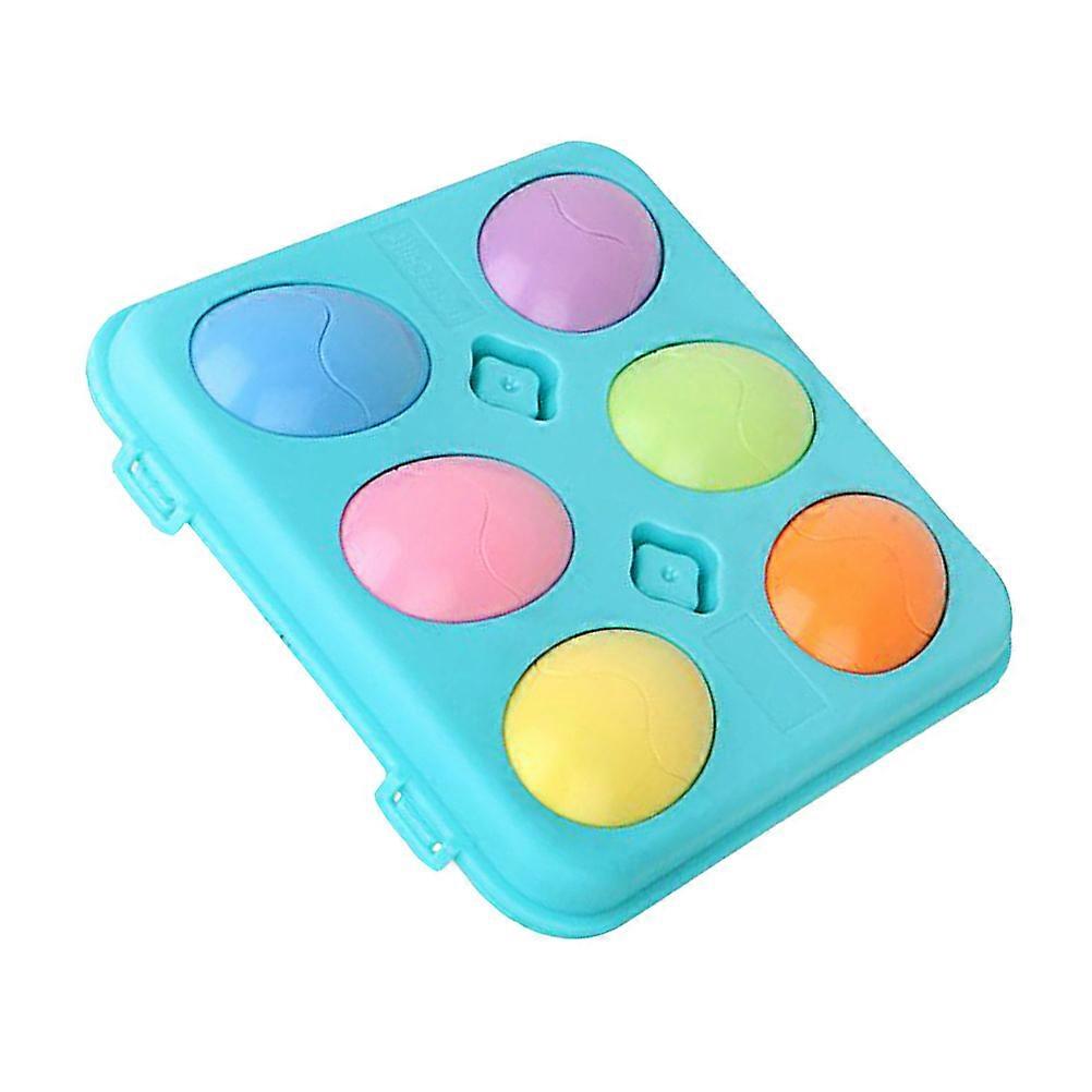 Plastic Educational Eggs Toy for Logic Development 1Set Assorted Color