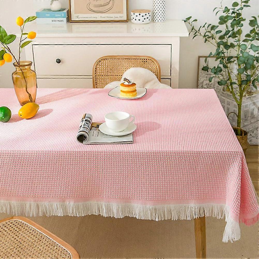Picnic Mat Pink 130 x 180 Cm Rectangular Outdoor Camping Blanket Beach Park Tent Floor Mat Desk Mat