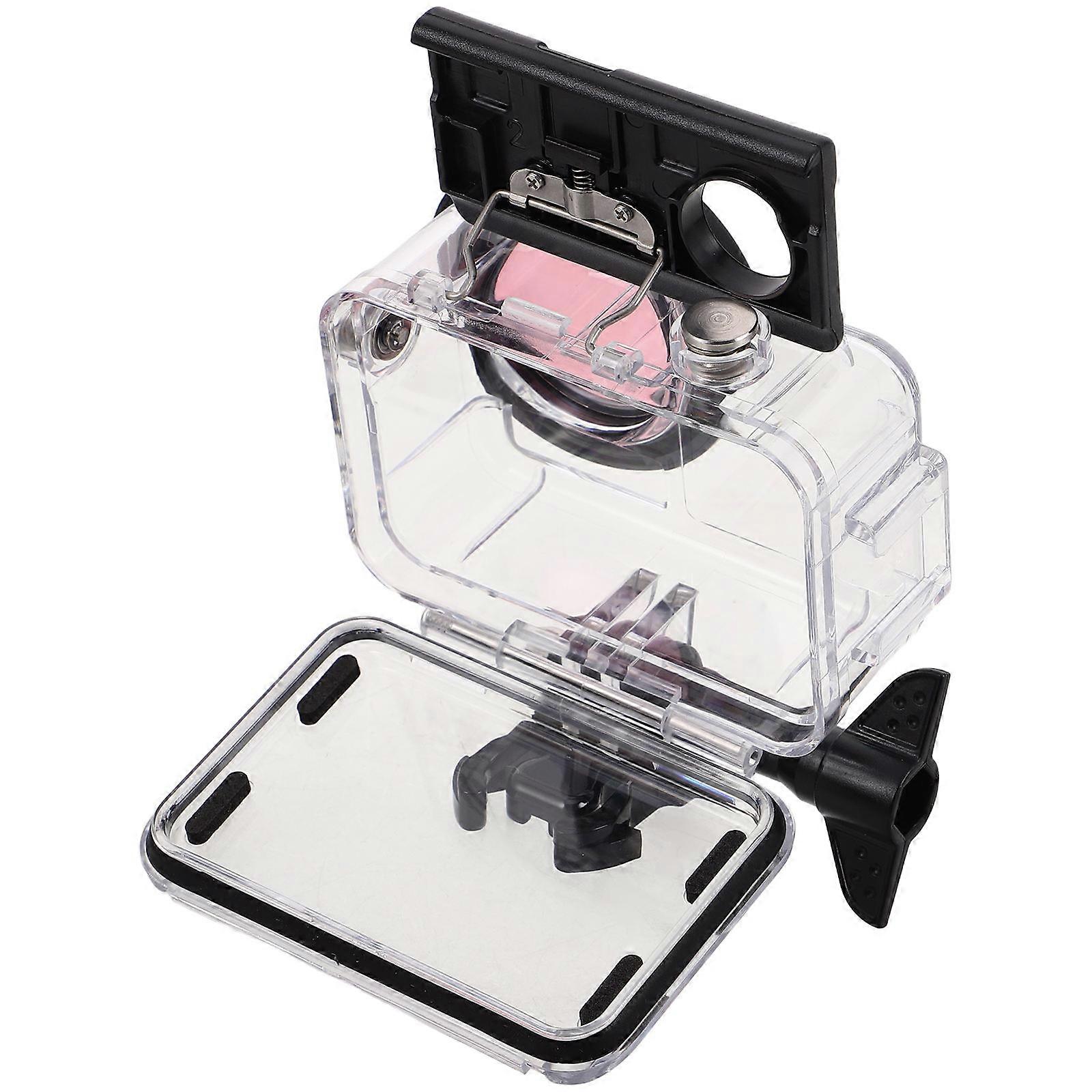 Action Camera Waterproof Case Housing for Durable Protection 2Pcs