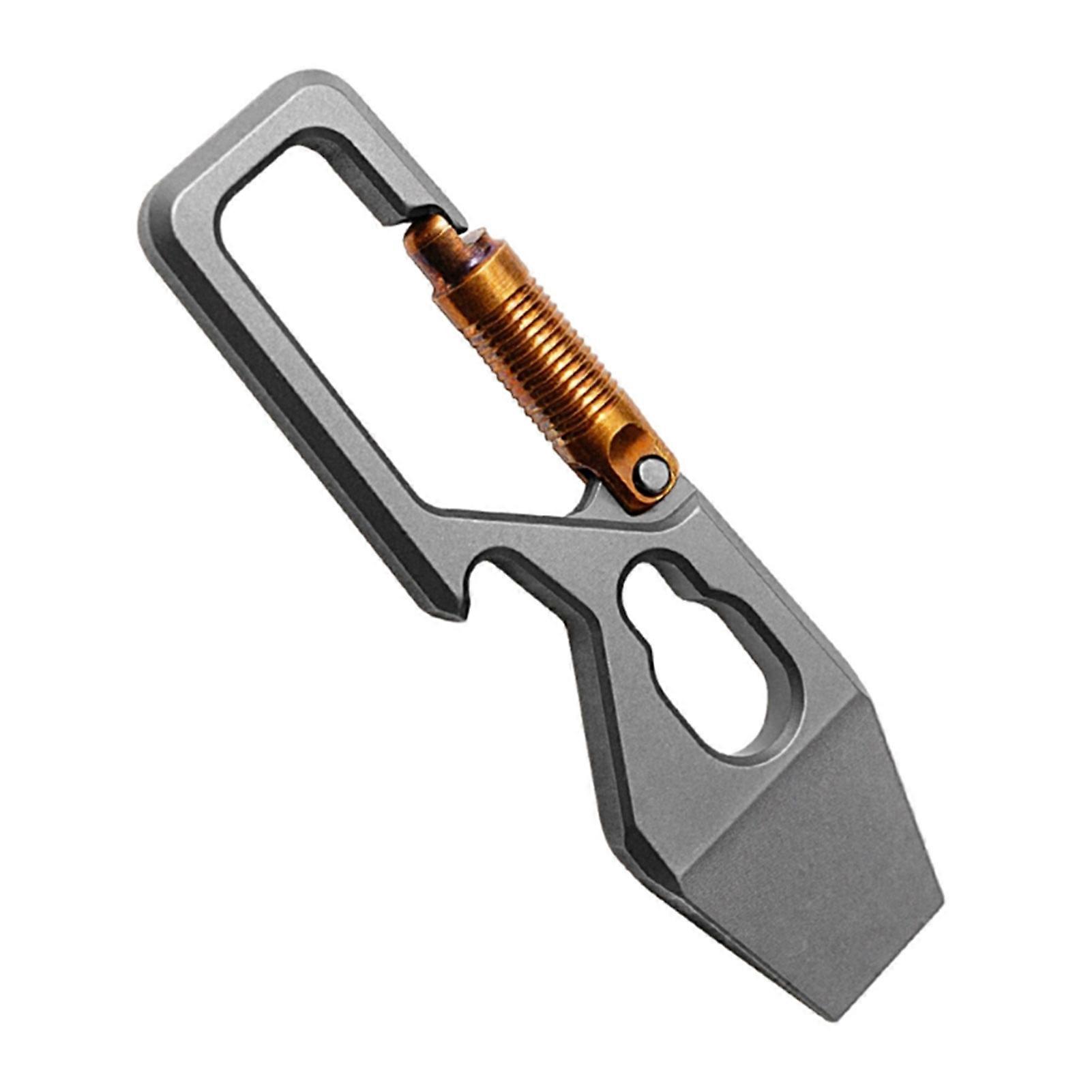 Titaniums Pry Bar Safe Quick Package Opening Tool Outdoor Emergency Tool