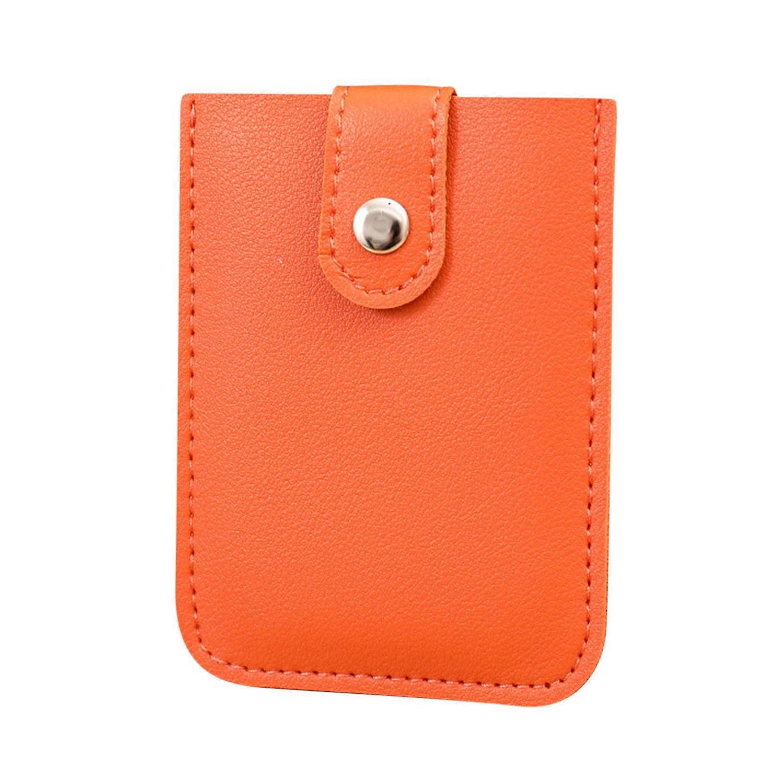 Xhegex Concealed Pull Card Bag Storage Multi-card Slot With Snap Button Pull-out Business Card Storage Card,Home storage gift