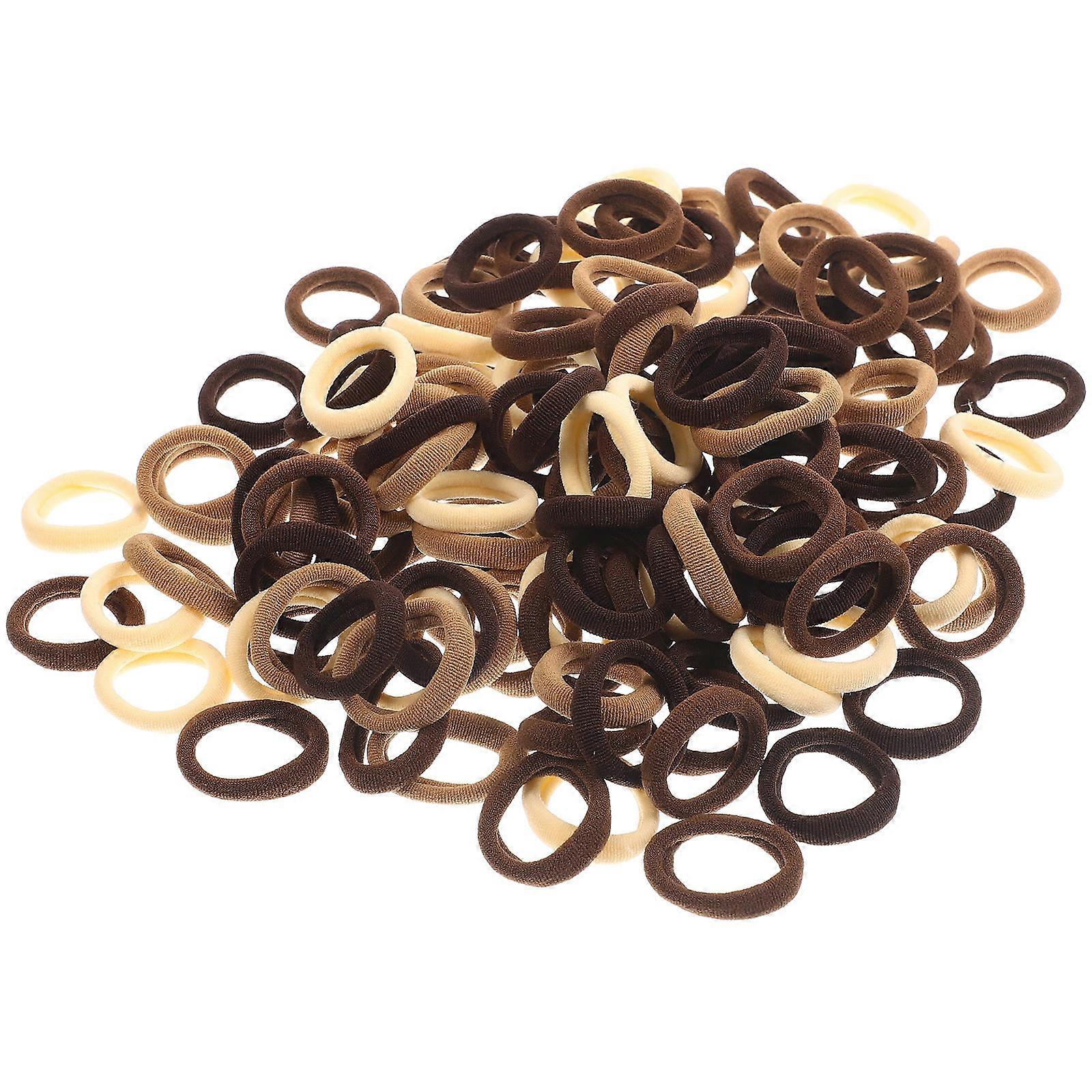 Kids Hair Elastic Hair Bands for Ponytail Holders 3Pcs Assorted Color Ropes