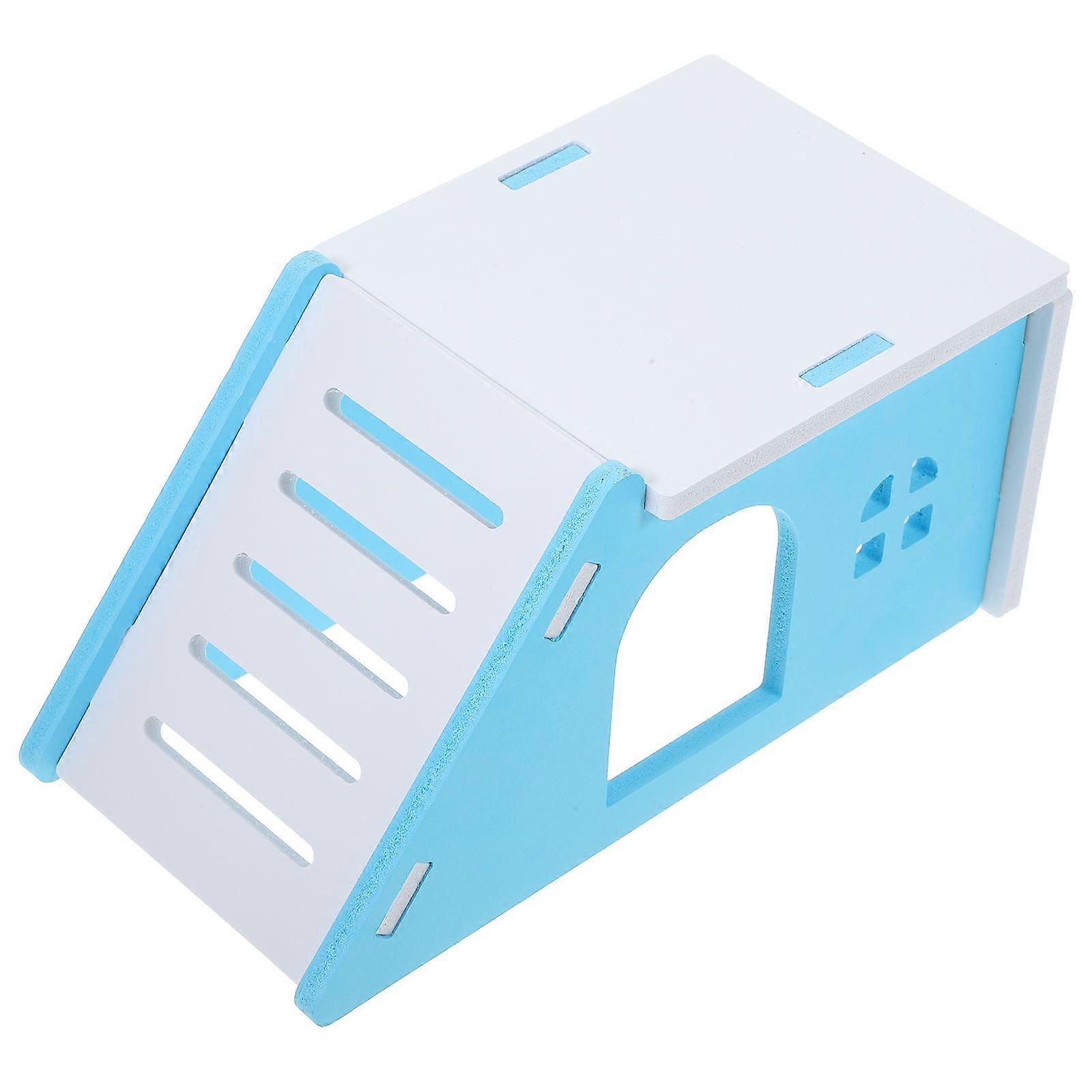 Hamster House Plastic Hideout Offering Relaxation Space 3Pcs