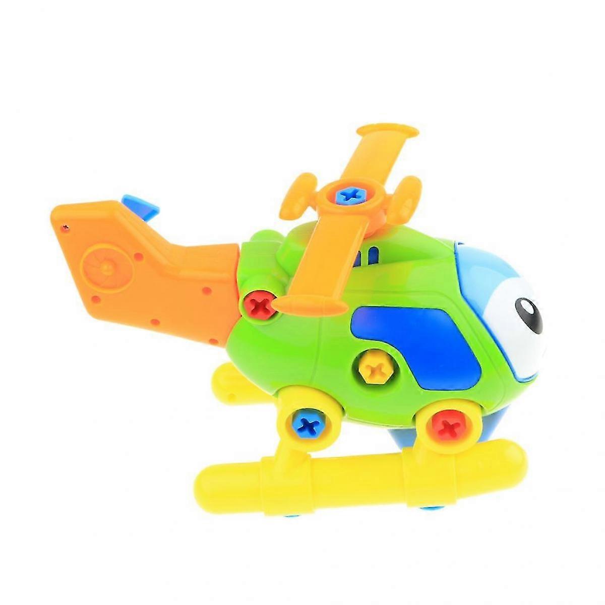 DIY Disassembly Engineering Vehicles Tools Nuts Toy Set Cement Mixer
