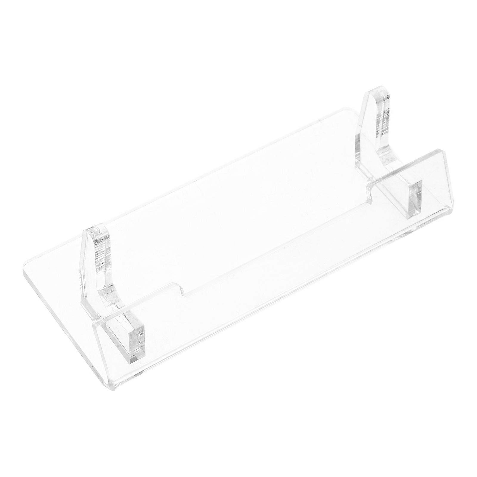 Acrylic Mobile Phone Tablet Holder Stand for Display 2Pcs Sturdy Transparent Design