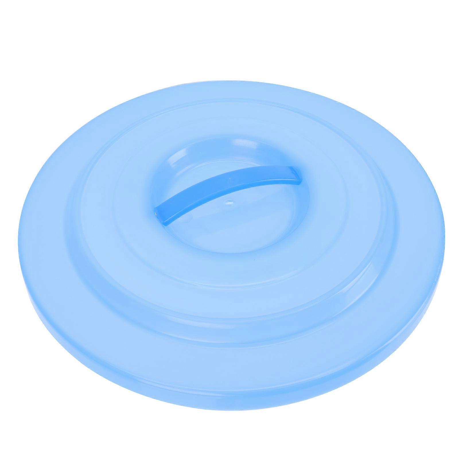 Waste Bin Lid For Residential Areas And Hotels Smooth Surface Plastic Material 15.7X15.7In Replacement 1Pcs