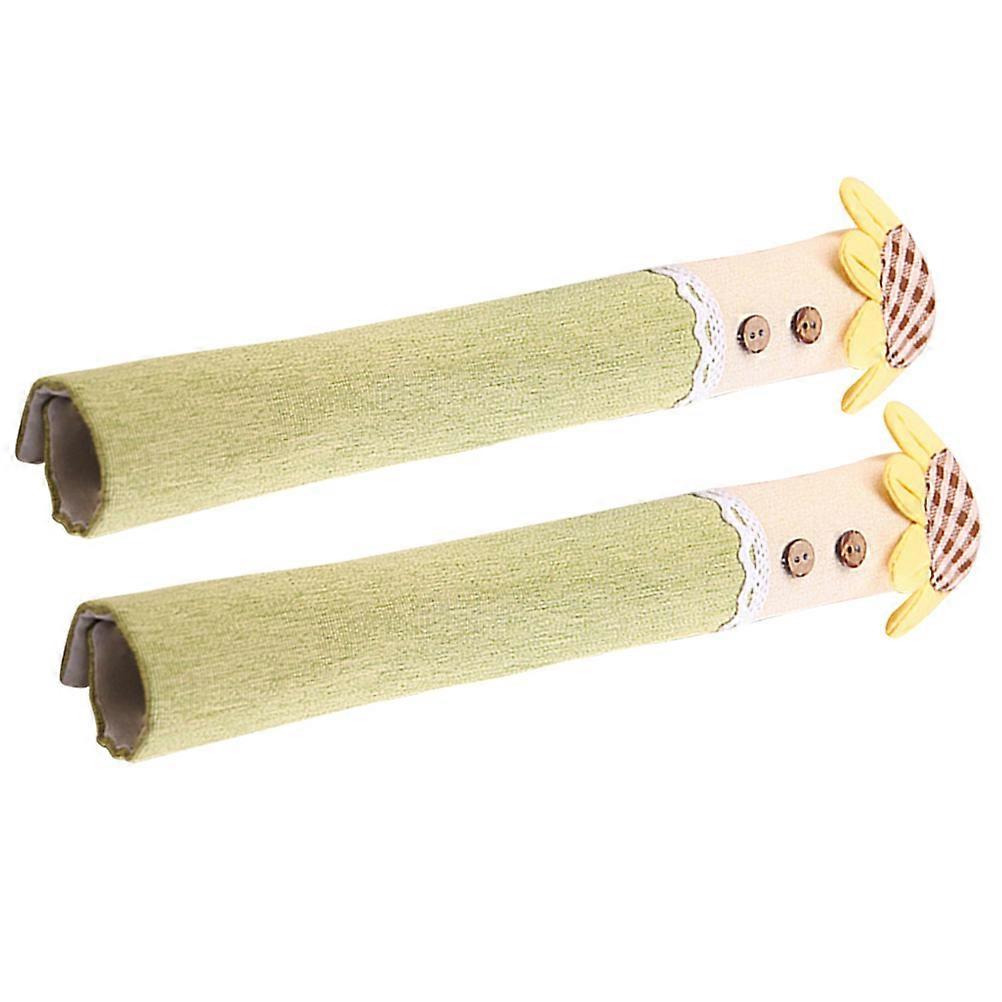 Handle Covers for Kitchen Appliances 2Pcs Set Protective and Washable
