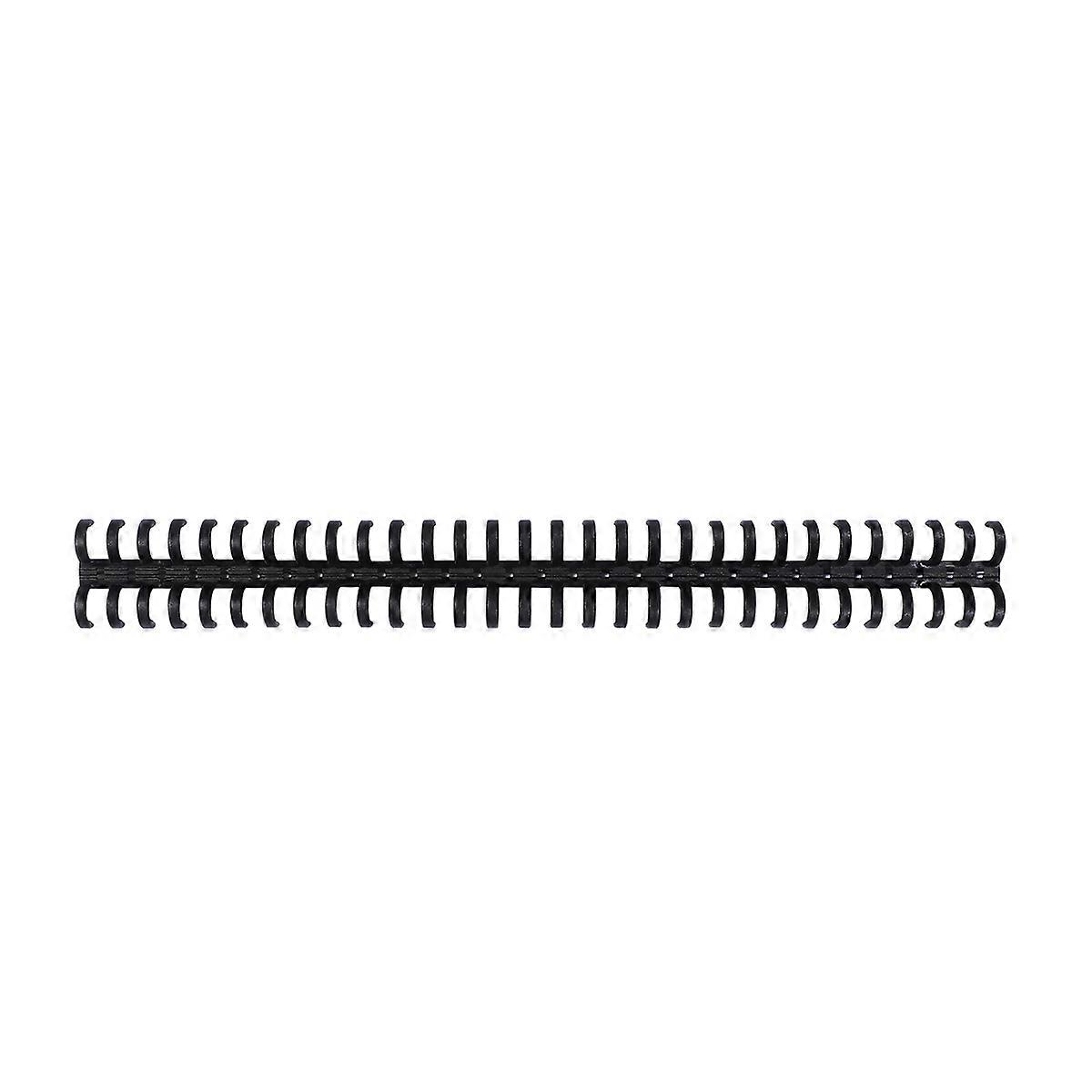 Office Supplies 10 Hole Plastic Binding Ring for Book Binding 30Pcs
