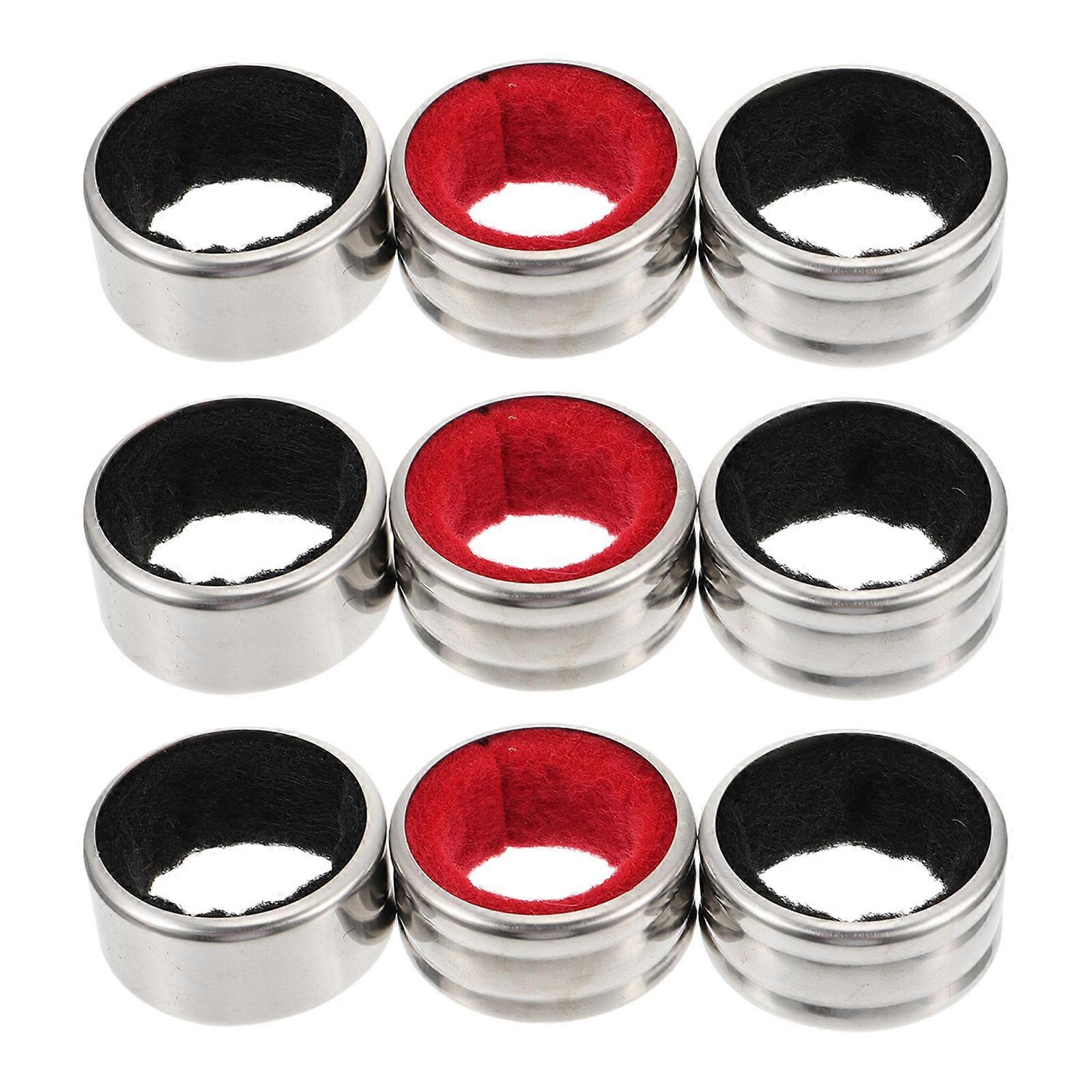 Collars Stainless Steel for Stopping Drip 9Pcs Drip Proof Rings