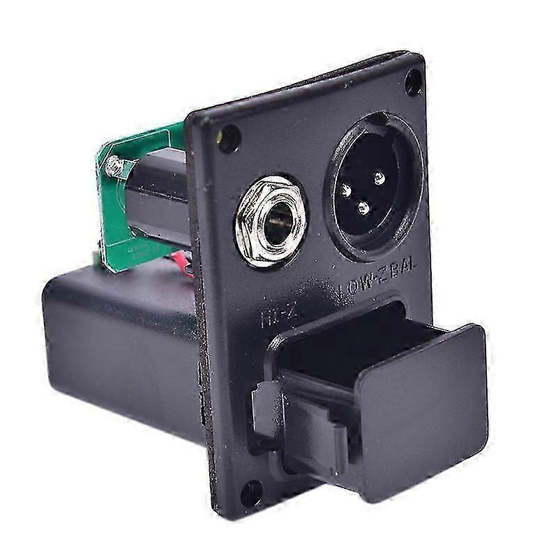 LC-5 Akustisk Gitarrpickup Batterilåda Hållare Fodral Tillbehör