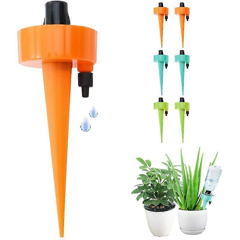 3Pcs Drip Irrigation Kit, Automatic Plant Waterers, Adjustable Irrigation Hardware System, Watering Devices with Slow Release Control Valves for Indo