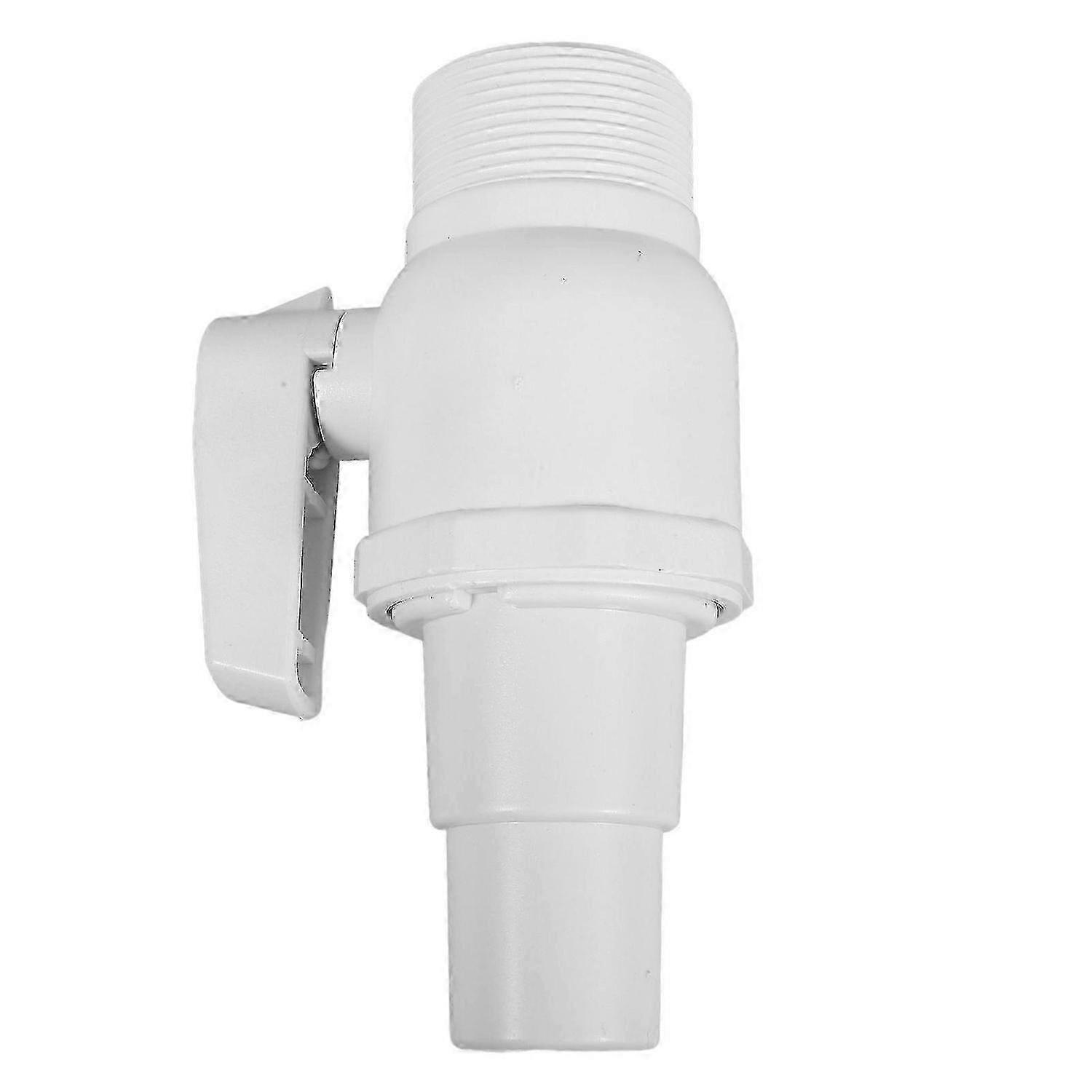 Two-Way Ball Valve Compatible with Filter Skimmer Durable Reliable Pool Plumbing Fitting YVL