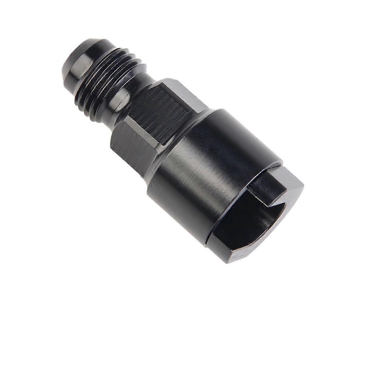 Aluminum 5/16' Female to AN6 Male SAE Straight QuickDisconnect PushOn EFI Fitting Connector Rail Line Adapter(AN6516)