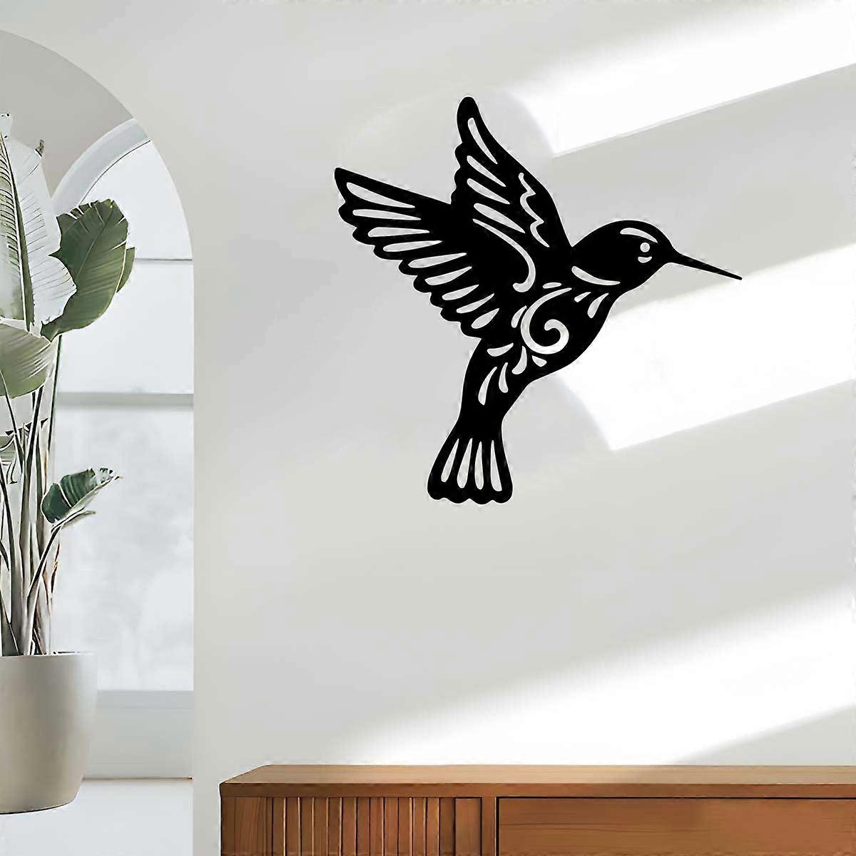 1PC Hummingbird Hanging Metal Wall Décor for Home Interiors