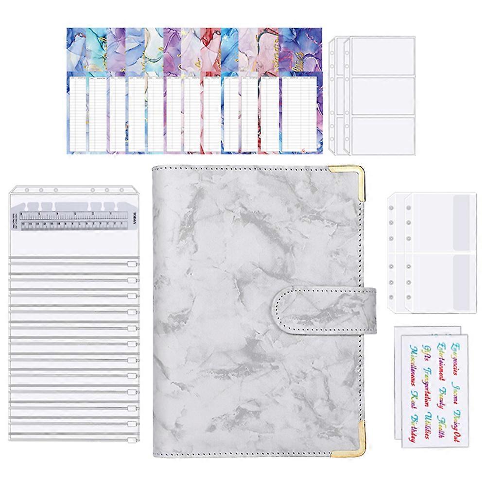 Budget Binder 2Sets for Cash Management with Loose-Leaf Accessories