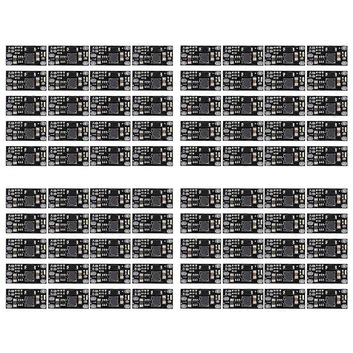 80Pcs Mini DC-DC Boost Step Up Converter 3.7V to 12V Voltage Regulator Lithium Battery Boost Module