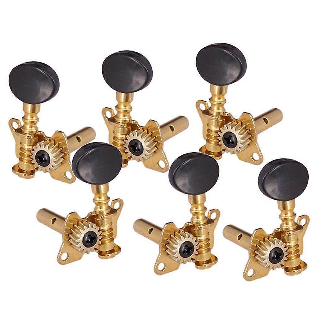 3R3L Open Gear Folk Acoustic Guitar String Tuning Pegs Machine Heads Tuners