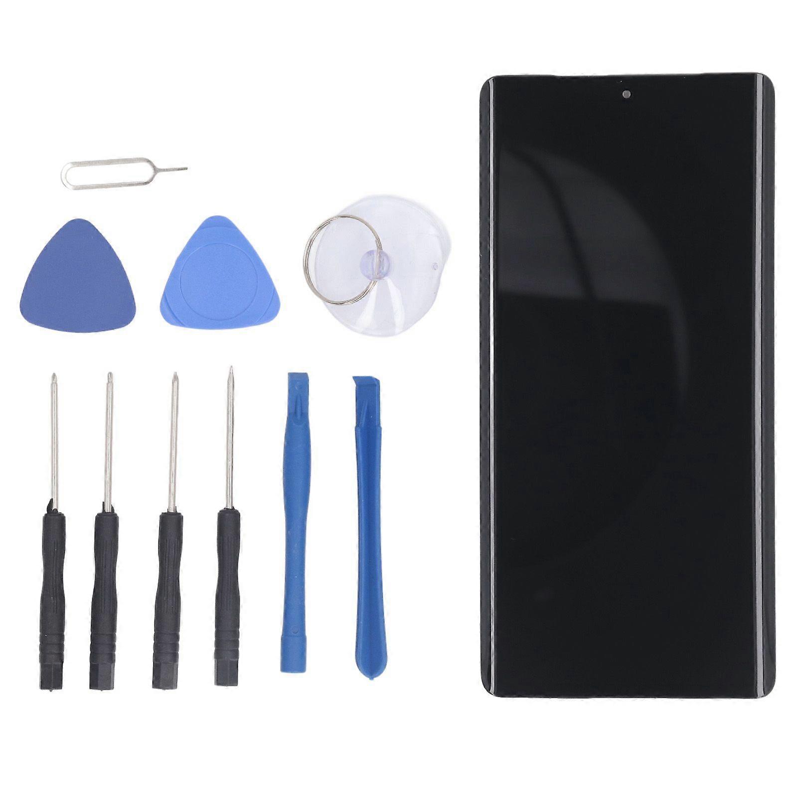 Phone Screen Replacement Kit Display Digitizer Touch Screen Assembly with Frame Repair Tools for Pixel 7 Pro