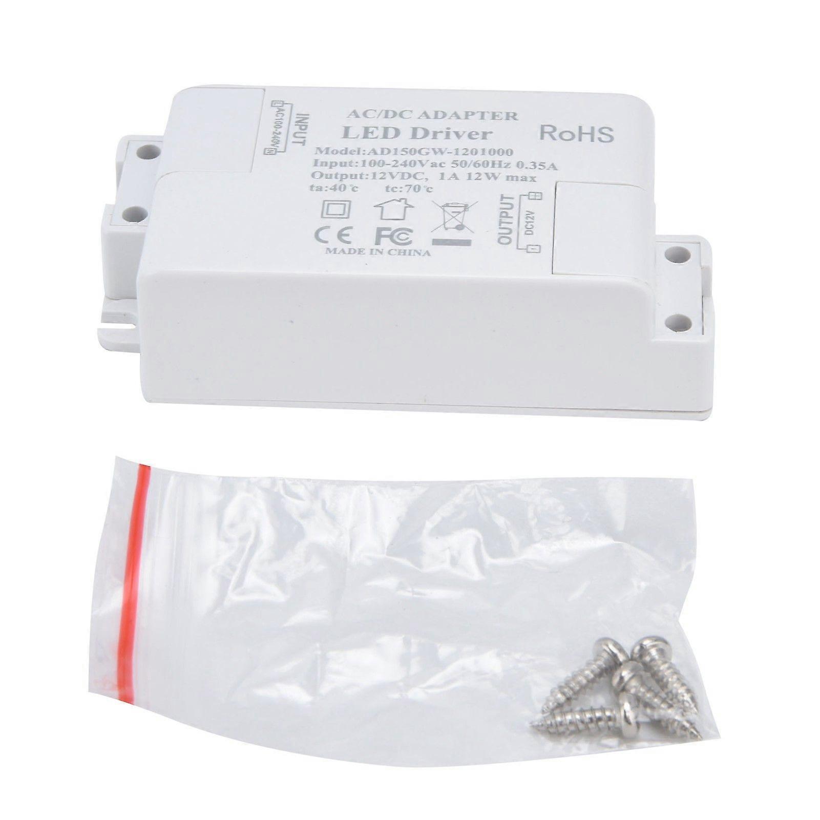 LED Drive Power Transformer LED Drive Power AC100240V/0.35A DC12V/1A 12W for G4 MR11 MR16