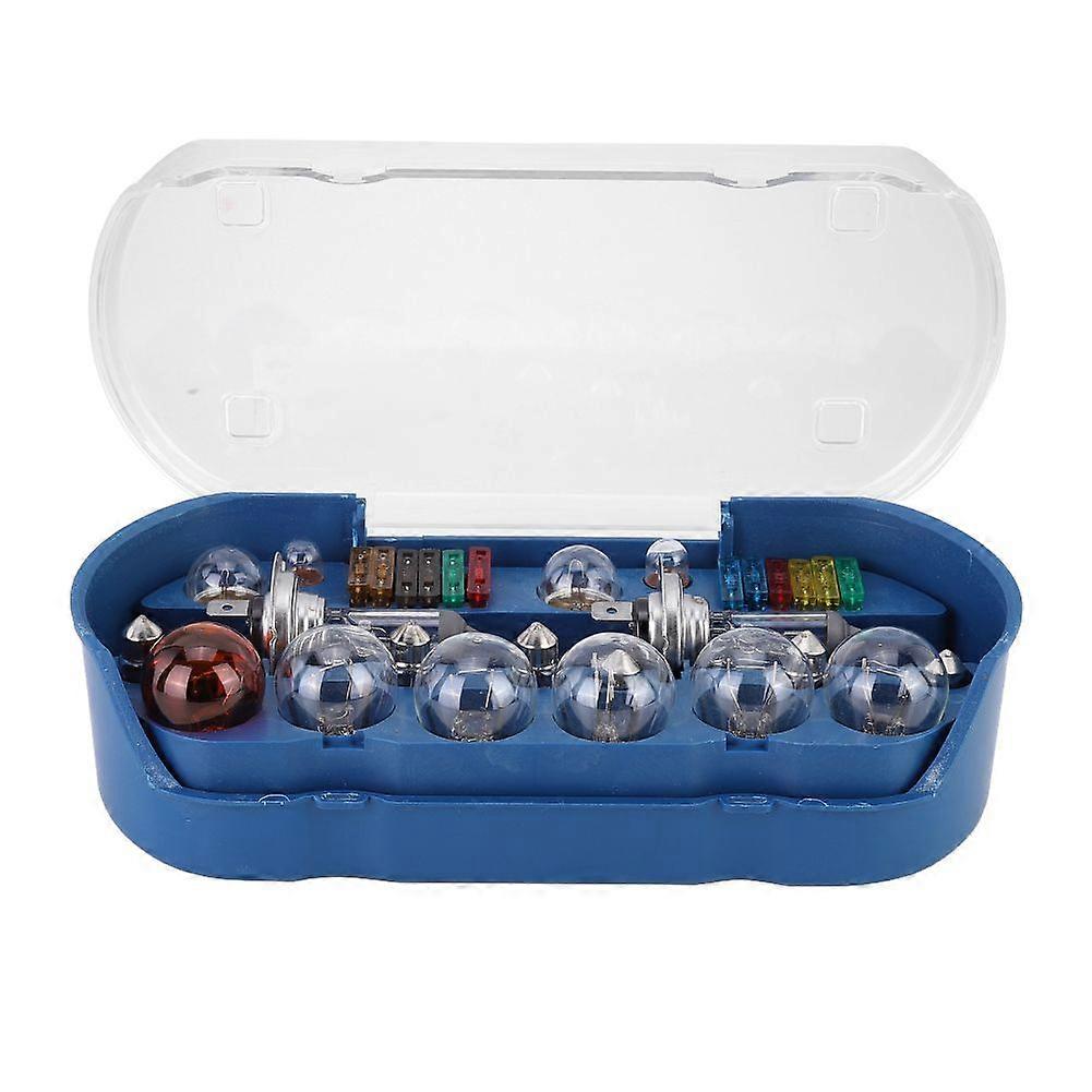 30pcs/Set H7 Car Emergency Halogen Light Bulb Fuse Blade Kit