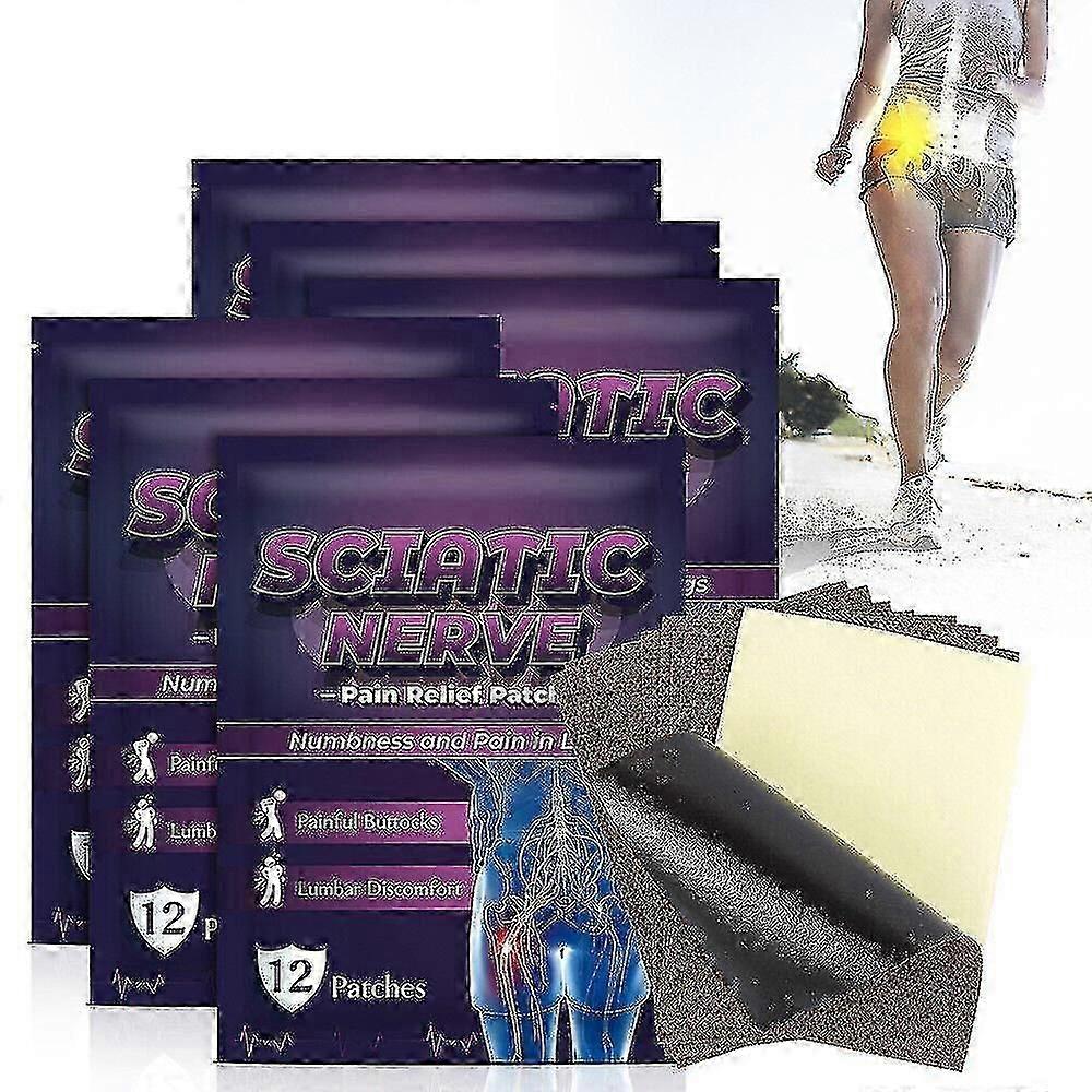 Sciatica Nerve Pain Relief Patch Heating Patch Meridians Plaster  6 bags