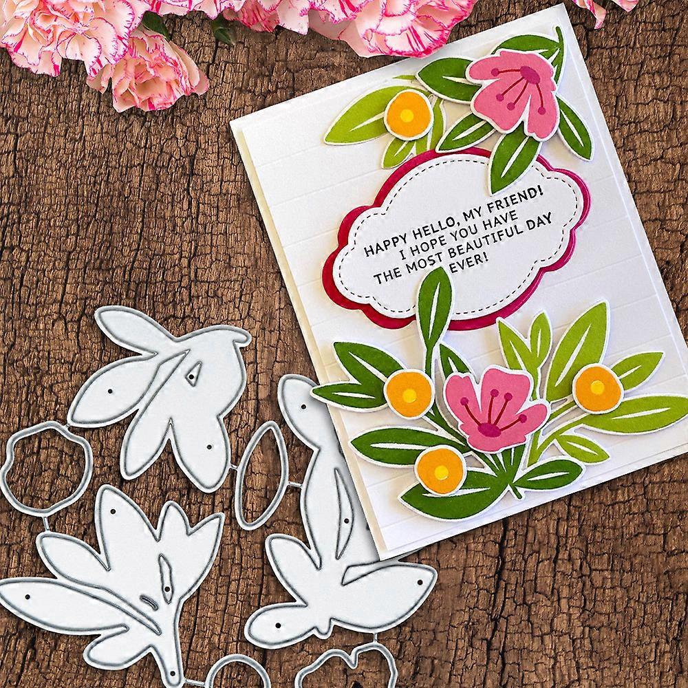 1PC Flowers Metal Cutting Dies Die-cut Crafts Stencil Tool for DlY Handmade Scrapbook Cards
