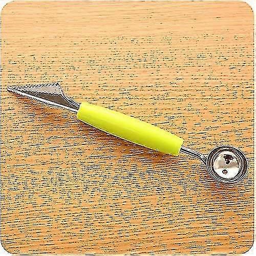 Assorted Fruit Melon Baller Home Multi-function Stainless Steel Spoon Carving Knife Small Watermelon