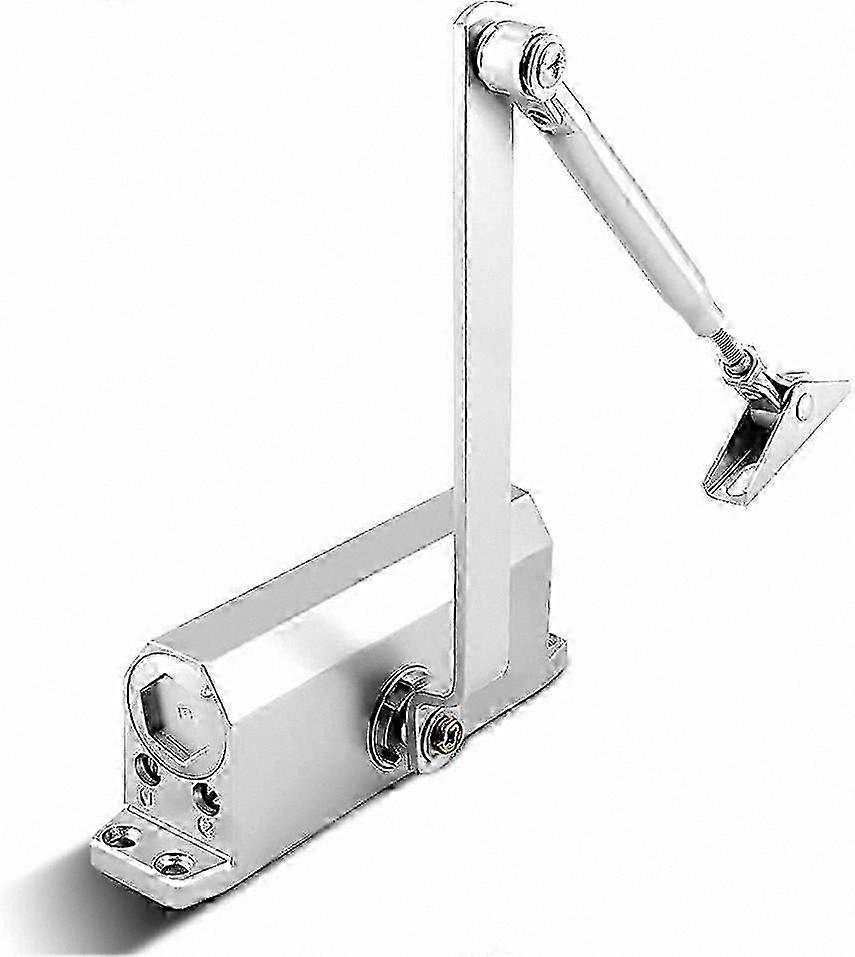 Hydraulic Fireproof Door Closer with Buffer, Heavy Duty Spring for