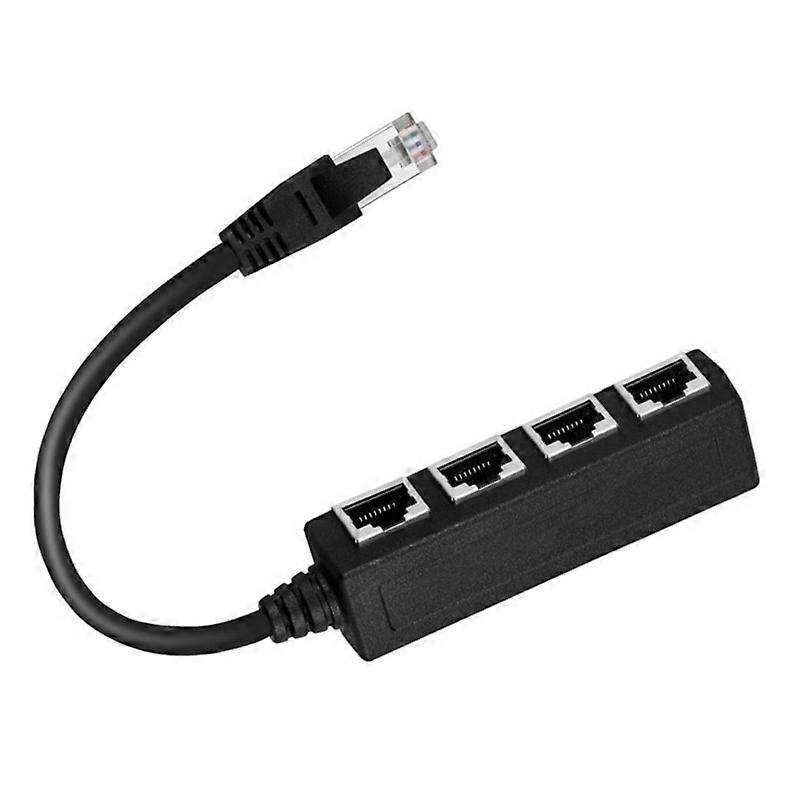 Ethernet Splitter Networking RJ45 Connector Extender Adapter Cable RJ45 Splitter Ethernet