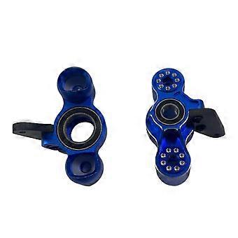 2 peças de reposição para volante dianteiro de metal RC Car Azul 25-26