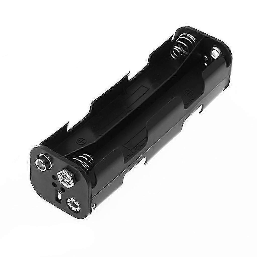 Battery Box Long Strip 8x AA for Case Holder 12V Double Side Back Storage 6V Button Container DIY Soldering Connecting