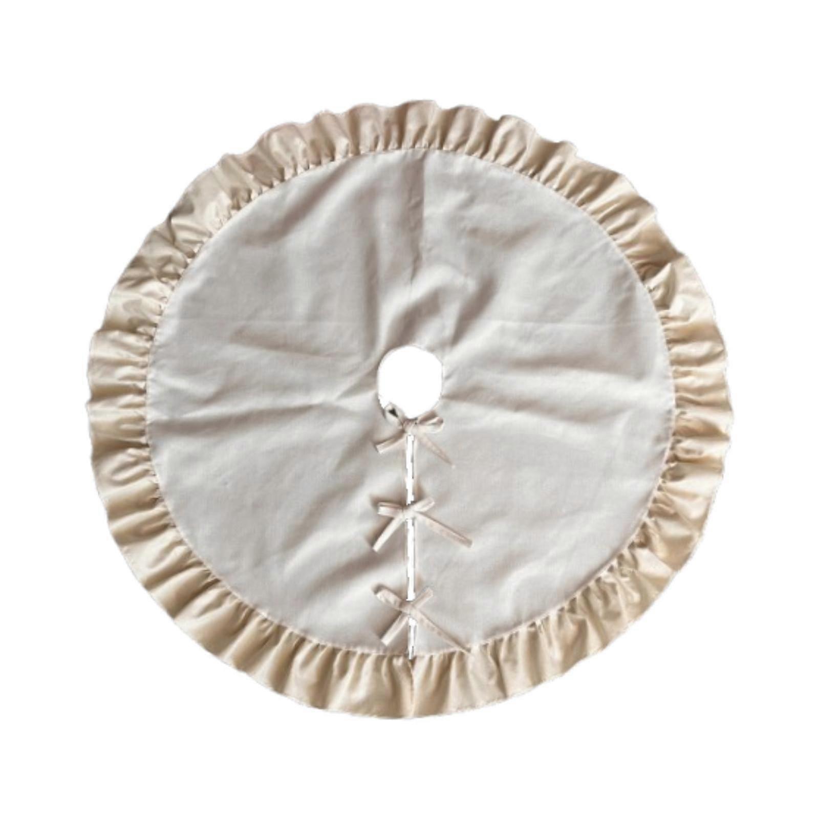 Christmas Tree Skirt Rustic Tree Mat for Tree Arrangement