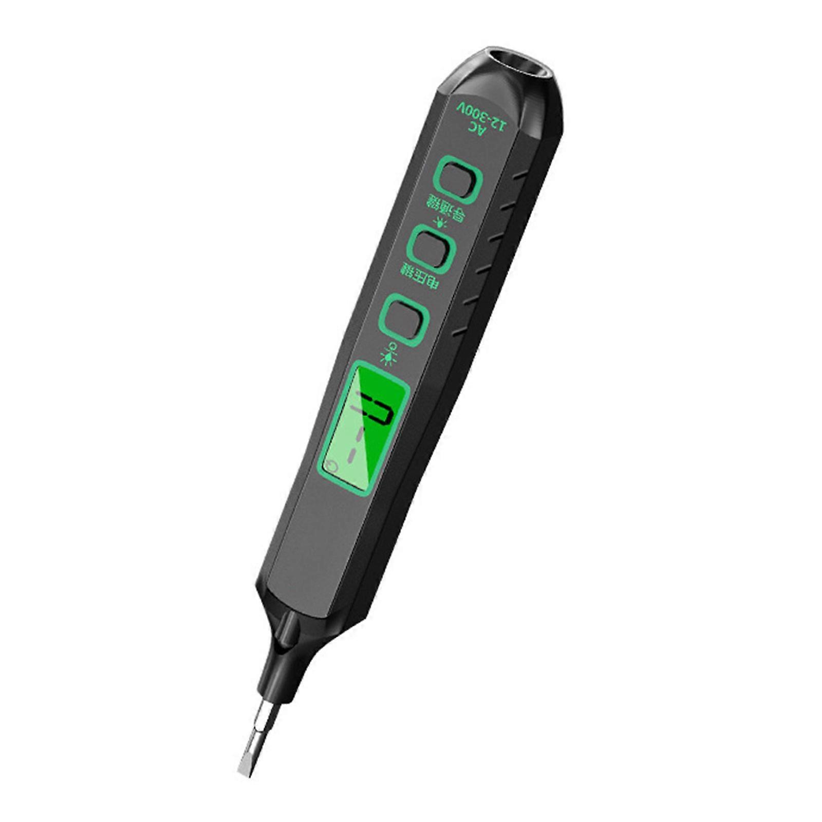 Digital Voltage Tester Pen with LED Display Digital Electric Test Pen for Accurate Measurement & Safe Electrical Use Multicolor