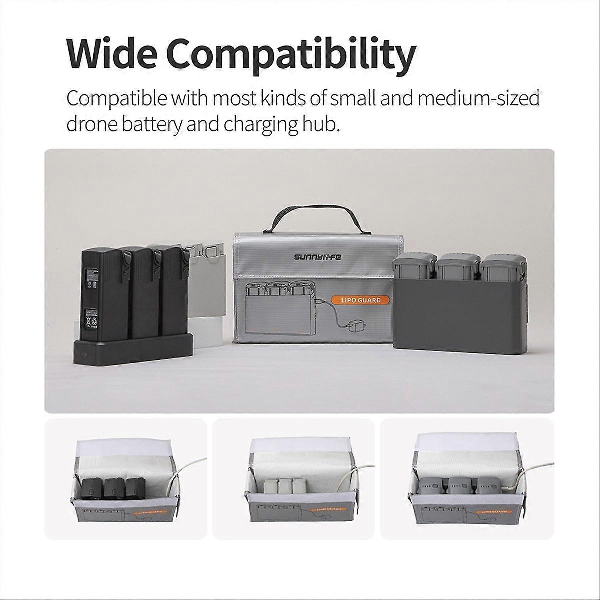  For Mini 4K/AVATA2 Battery Explosion-Proof Pouch