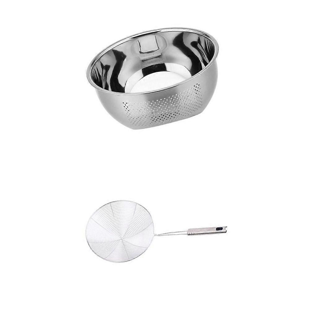 2x Rice Washer Strainers + Mesh Strainer